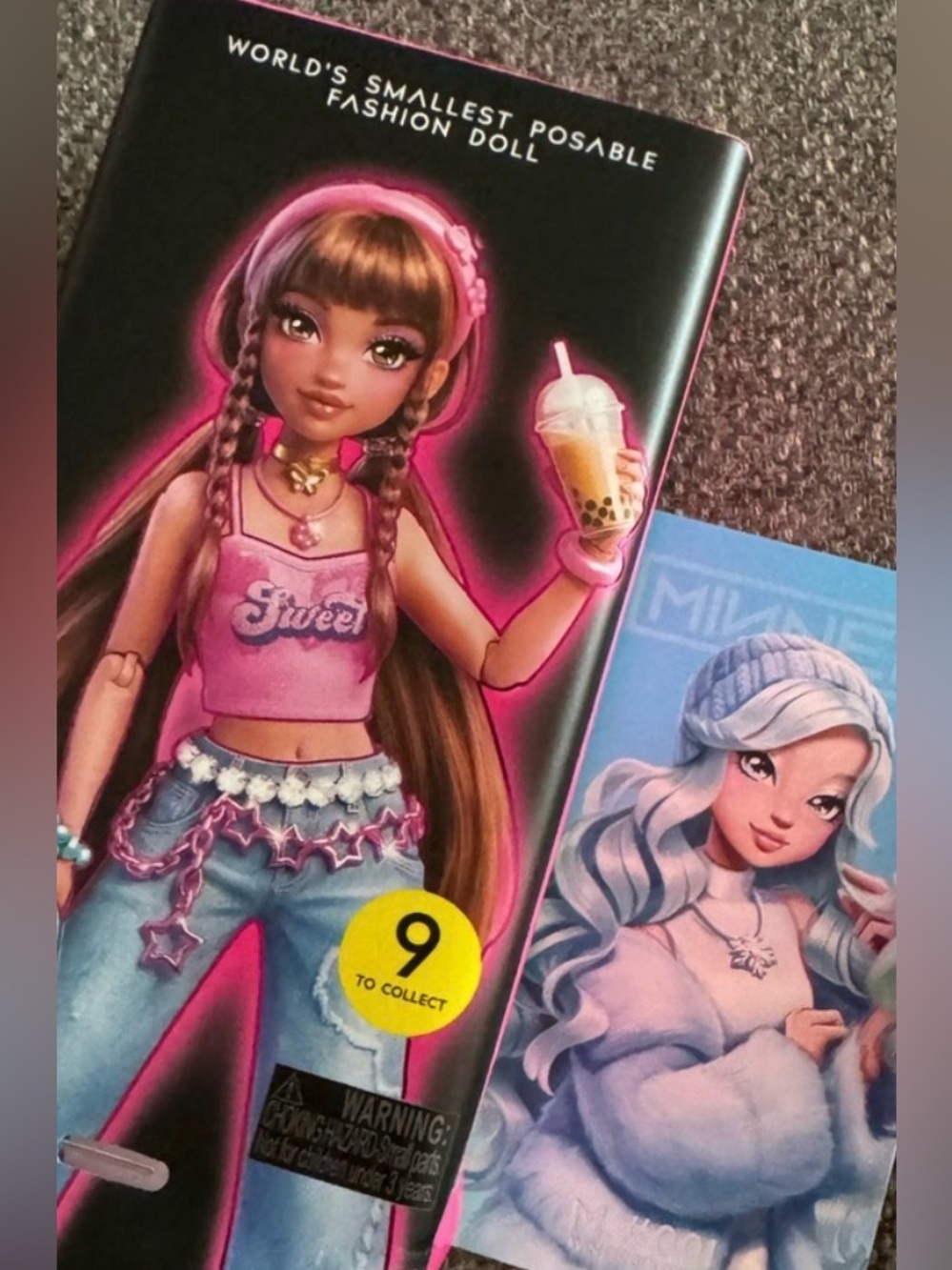 MINNEE Fashion Doll Blind Box by STARBOX Blue hair